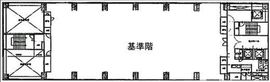 DS海岸ビル（旧：プレミア海岸ビル） 3階 間取り図
