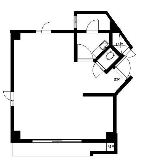 ラ・メゾン・ド・ローズ 3階 間取り図