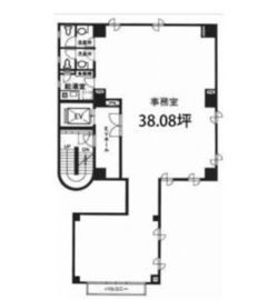 両国STビル 2階 間取り図