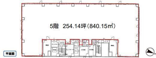 南新宿SKビル 5階 間取り図