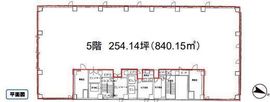 南新宿SKビル 5階 間取り図