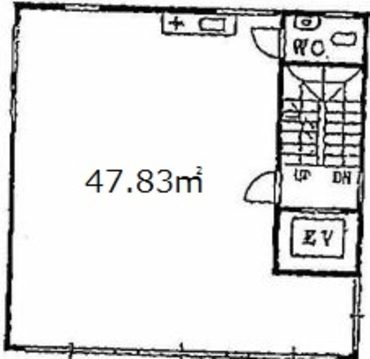 仲通りビル 3階 間取り図