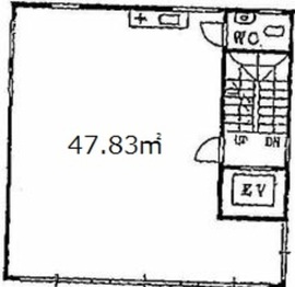 仲通りビル 3階 間取り図