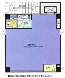 トーハン第5ビル 4階 間取り図