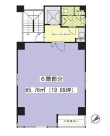 SKビル 6階 間取り図