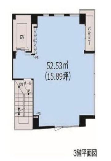 日本橋水野ビル 3階 間取り図