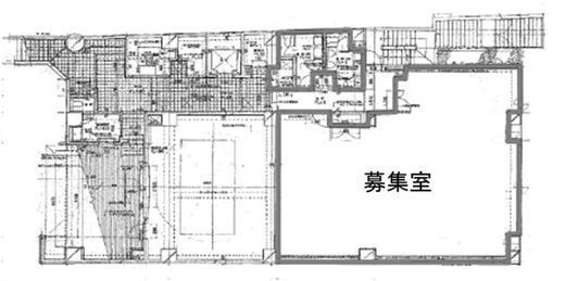プライム小石川ビル(旧:ユニゾ小石川ビル) B1階 間取り図