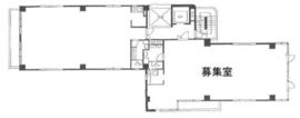 湯島不二ビル 601(事務所) 間取り図