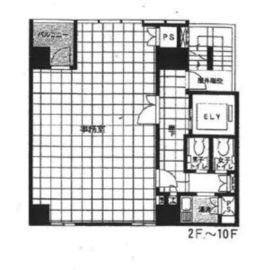 京橋東邦センタービル 6階 間取り図