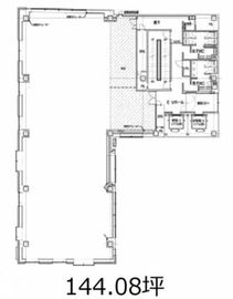 上野6丁目MMビル 8階 間取り図