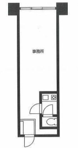 セントラル第二青山 203 間取り図