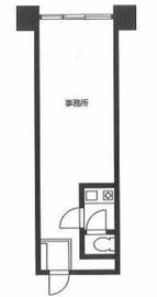 セントラル第二青山 203 間取り図