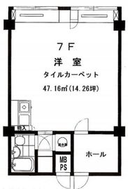 第1九曜ビル（青山ハイツ） 7階 間取り図