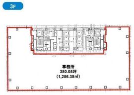麹町大通りビル 3階 間取り図