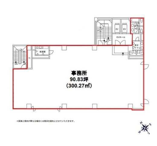 蔵前チヨダビル 2階 間取り図