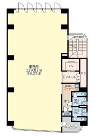 リッツ初台ビル 9階 間取り図