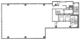 PMO東新橋 5階 間取り図