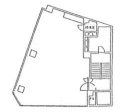 銀座西ビルヂング 5階 間取り図