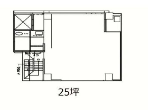 不動商事本社ビル 2階 間取り図