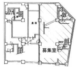 第一電波ビル B201 間取り図