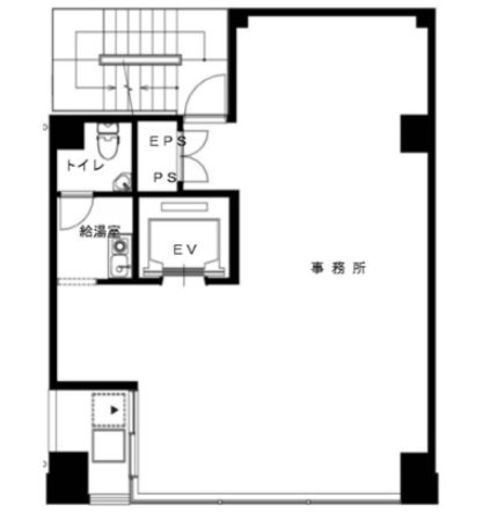サンブリヂ渋谷ビル 7階 間取り図