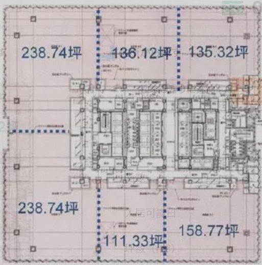 東京ガーデンテラス紀尾井町 14階 間取り図