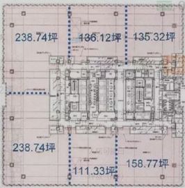 東京ガーデンテラス紀尾井町 14階 間取り図