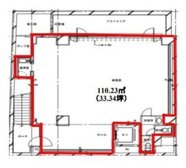 紀文第二ビル B1 間取り図