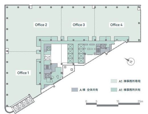 (仮称)渋谷桜丘プロジェクト 27階 間取り図