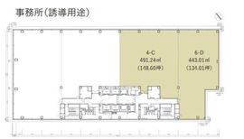 日本橋フロントビル 6階D 間取り図