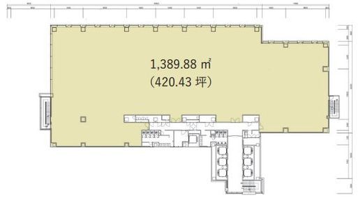 新目黒東急ビル 5階 間取り図