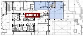 御殿山トラストタワー 1階区画A 間取り図