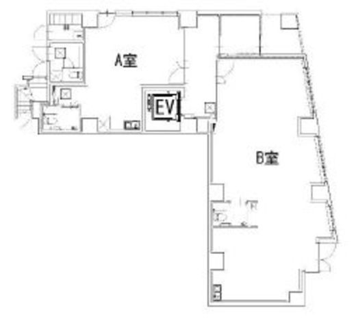 L.Biz御茶ノ水 1階B 間取り図
