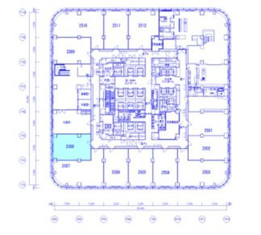 アークヒルズ仙石山森タワー 25階3 間取り図