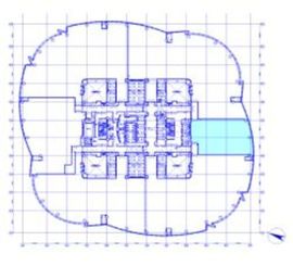 六本木ヒルズ森タワー 20階3 間取り図