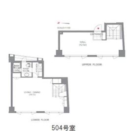 六本木イグノポール 507 間取り図