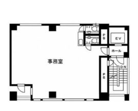 北青山ビル 4階 間取り図