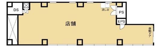 FF日本橋茅場町(旧:ザ・シティ日本橋茅場町) 1階 間取り図