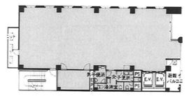 はごろもビル 2階 間取り図