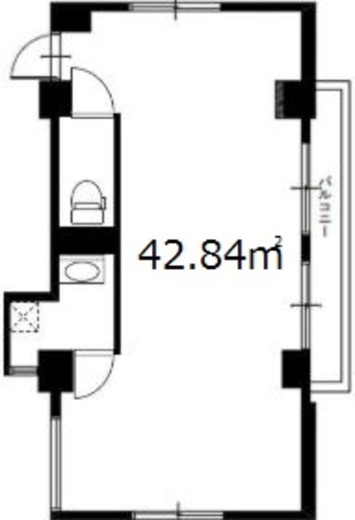 316青山 408 間取り図