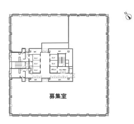 MFPR六本木麻布台ビル 9階2 間取り図