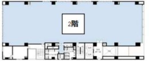 KDX東茅場町三洋ビル 2階 間取り図