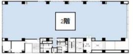 KDX東茅場町三洋ビル 2階 間取り図