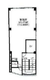花菱ビル 3階 間取り図