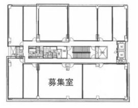 ビュレックス京橋 204-06 間取り図