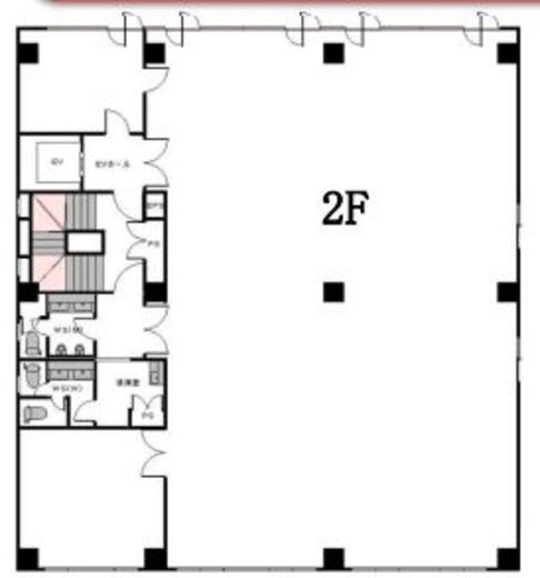 相生ビル 2階 間取り図