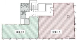 銀座GSビル2 7階B 間取り図