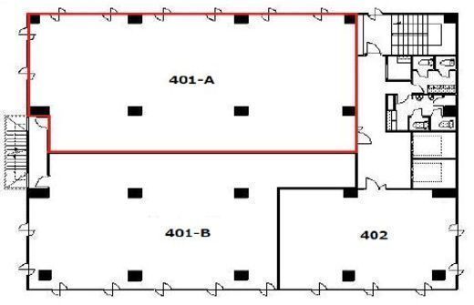 西新宿豊国ビル 102 間取り図