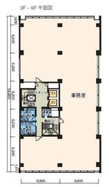 神田橋安田ビル 9階 間取り図