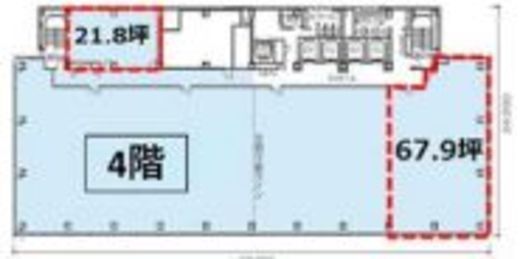 住友商事神田和泉町ビル 4階2 間取り図